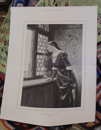Vintage Print, Expectation, 1889