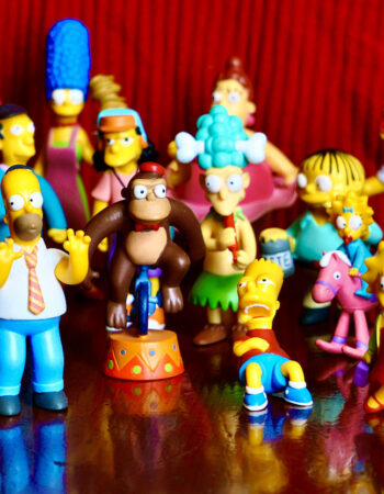 17pcs Simpsons Family Figures Toy Model 2005