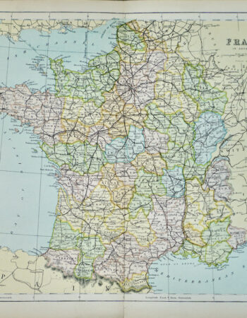 Vintage Print, France, 1901