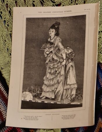 Vintage Print, Sweet Success, 1874