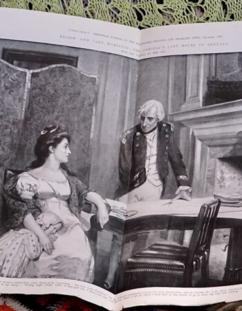 Vintage Print, Nelson and Lady Hamilton, 1906
