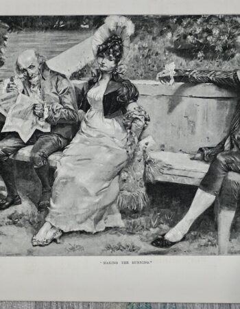 Vintage Making The Running, 1889