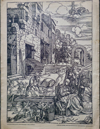 Antique Print, Albrecht Durer, 1820 ca.