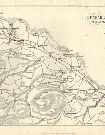 Antique Map, Dunbar & Vicinity, 1880