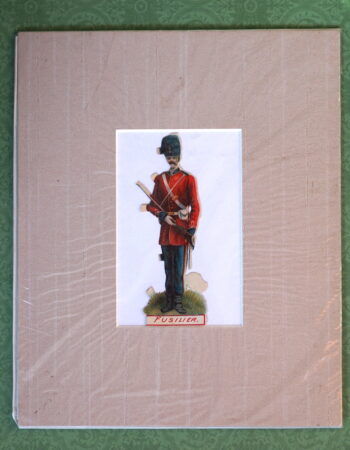 Antique Print, Fusilier, 1900