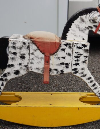 Antique Handmade Wood Rocking Horse