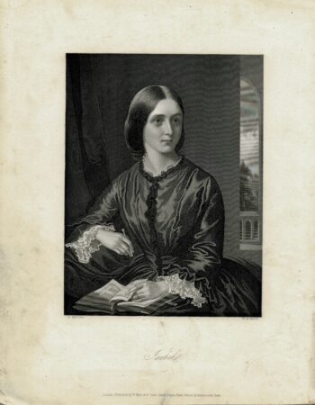 Antique Engraving Print, Isabel, London, 1860