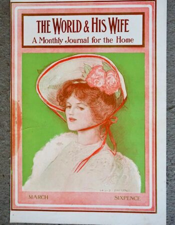 Vintage Art Cover Print, From The World & His Wife, 1910 ca.