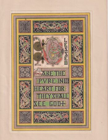 Antique Print, Illumination, 1867