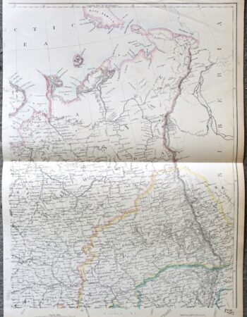 Antique Map, 1860 ca.