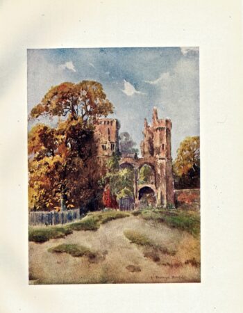 Vintage Print, Epping Forest, Netherhall, 1908