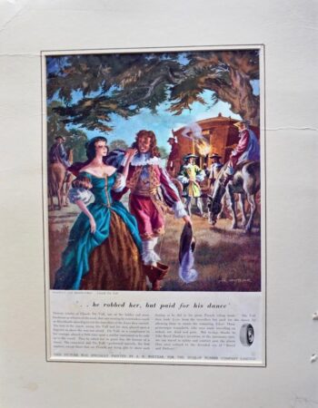 Vintage Print, Dunlop Rubber Company Limited, 1950