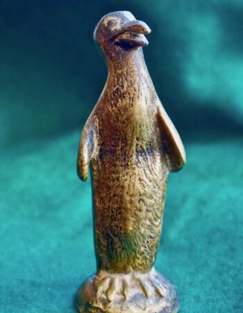 Antique Brass Penguin