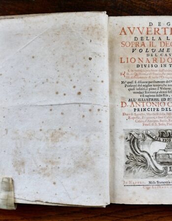 Degli Avvertimenti della lingua sopra il Decamerone, diviso in tre libri... Nella Stamperia di Bernardo-Michele Raillard, 1712