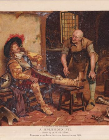 Vintage Print, A Splendid Fit, 1880