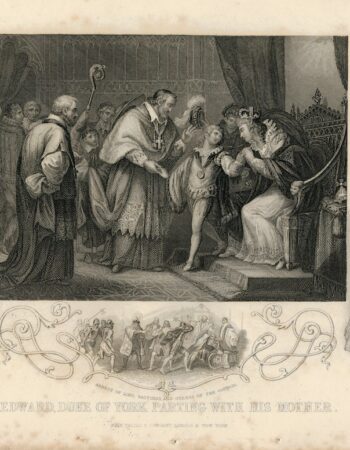 Edward, Duke of York Parting with his Mother, 1840