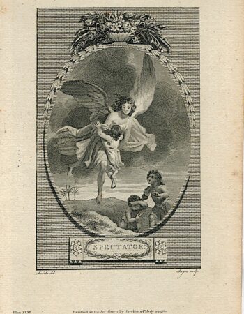 Antique Engraving Print, Spectator, 1786 (Plate XXXII)