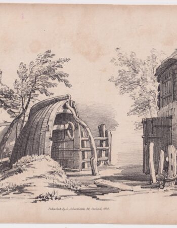 Antique Print, Published by Ackermann, 1833