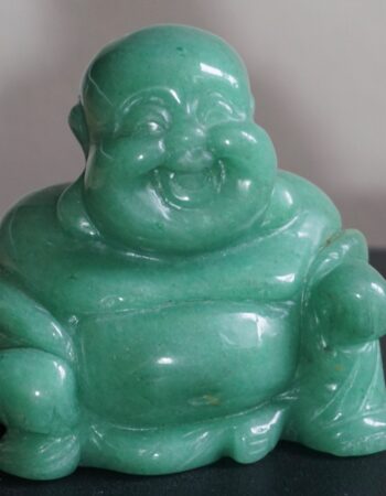Vintage Carved Nephrite Jade Buddha