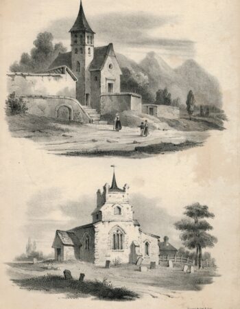 Antique Engraving Print, London, 1870 ca.