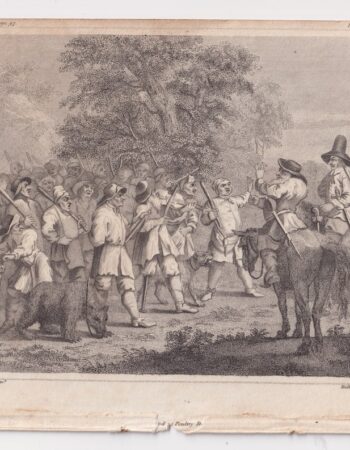 Antique Engraving Print, 1798