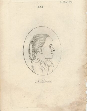 Antique Engraving Print, N. Stoberin, 1790 ca.