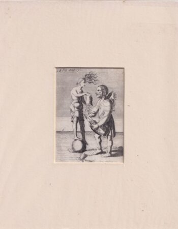 Rare Antique Engraving Print 1790