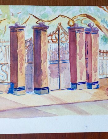 Original Vintage Drawing, 1935