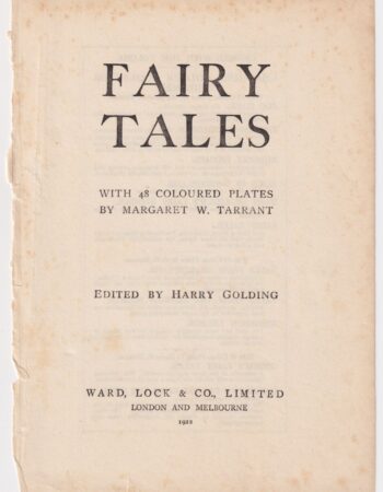 Fairy tales edited by Harry Golding, frontispiece, 1922