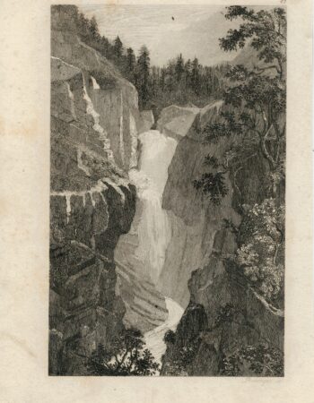 Antique Engraving Print, Handech, 1830