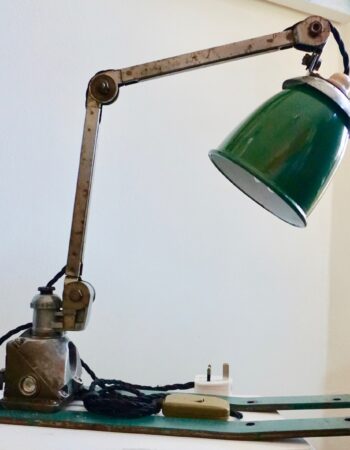 Hand made Vintage lamp 1950s Original