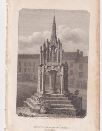 Antique Engraving Print, Leighton Braudesert  Cross, 1801