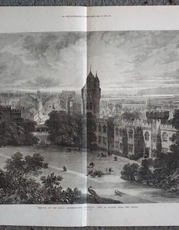 Antique Print, Meeting of the Royal Archeological Institute, 1871