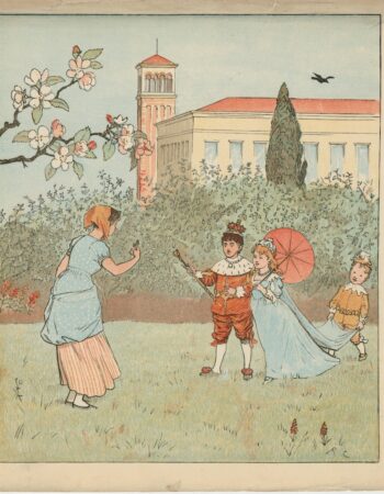 Vintage Print signed R.C. 1890