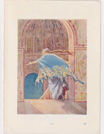 Vintage Coloured Plate by Margaret W. Tarrant, 1922