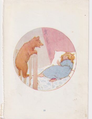 Vintage Coloured Plate by Margaret W. Tarrant, 1922