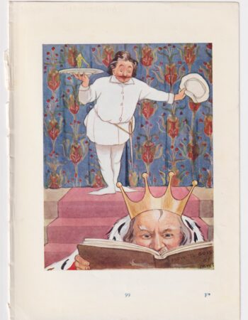 Vintage Coloured Plate by Margaret W. Tarrant, 1922