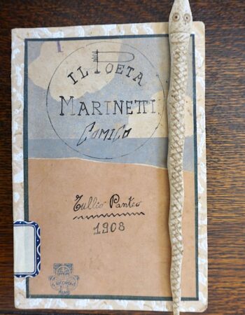 Rare Book, Il poeta Marinetti Comico, Tullio Panteo, Società Editoriale Milanese, 1908
