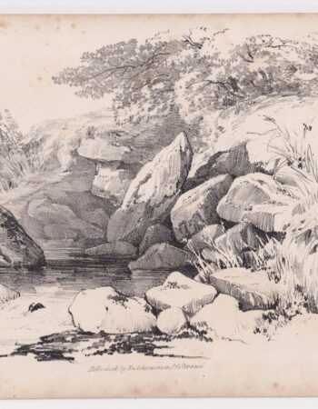 Antique Print, published by Ackermann, 1833