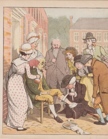 Vintage Print, The Bandages, 1890