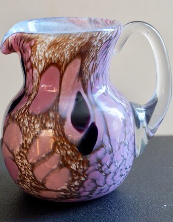 Vintage Handmade Guernsey glass vase