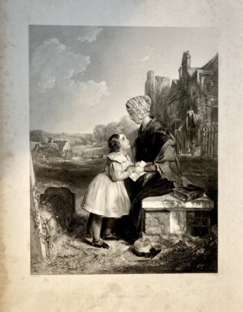 The Father's Grave, 1845