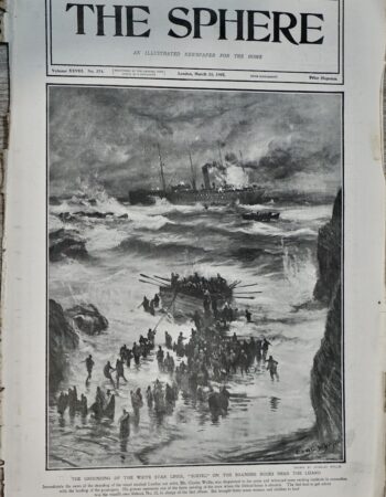 “The Grounding of the White Star Liner...", 1907