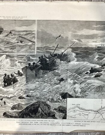 The Wreck of the Victoria near Dieppe, 1887